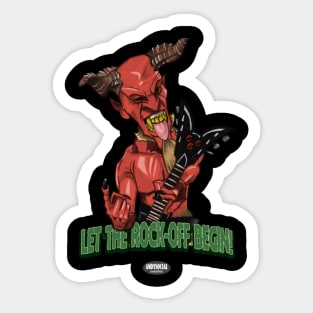 Satan (Pick Of Destiny) Sticker